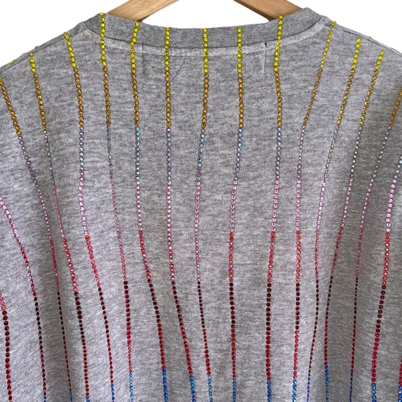 FILLES A PAPA Rainbow Crystal Top and Jogger Pant Set - Picture 8 of 16